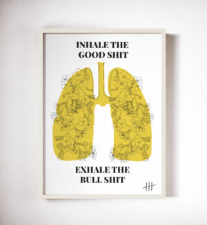 Inhale & Exhale "yellow